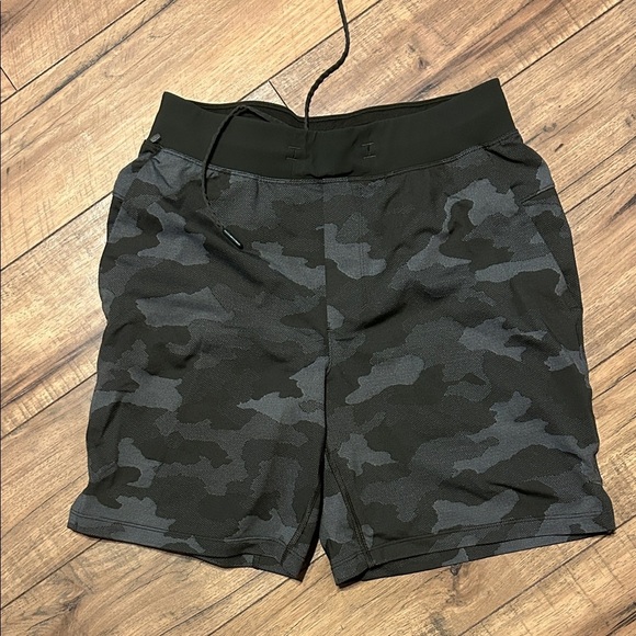 lululemon athletica Other - Men's Lululemon Black Camouflage Athletic Shorts